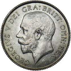 1924 Shilling - George V British Silver Coin - Superb