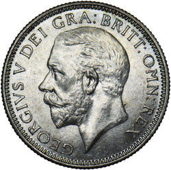 1927 Shilling - George V British Silver Coin - Very Nice