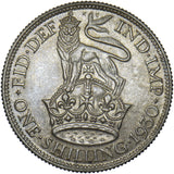 1930 Shilling - George V British Silver Coin - Very Nice