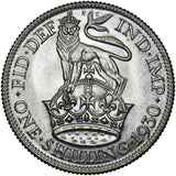 1930 Shilling - George V British Silver Coin - Superb