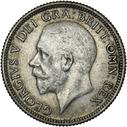 1932 Shilling - George V British Silver Coin - Nice