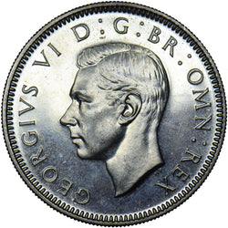 1951 Proof Scottish Shilling - George VI British  Coin - Superb