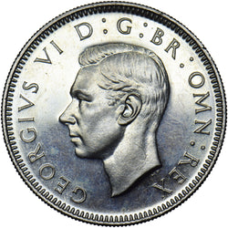 1951 Proof English Shilling - George VI British  Coin - Superb