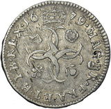 1679 Maundy Fourpence - Charles II British Silver Coin - Nice