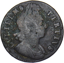 1700 Halfpenny (GVLIELMS Error) - William III British Copper Coin