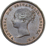 1839 Half Farthing - Victoria British Copper Coin - Very Nice