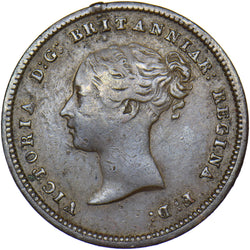 1842 Half Farthing - Victoria British Copper Coin