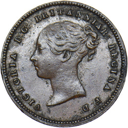 1854 Half Farthing - Victoria British Copper Coin - Nice