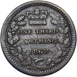 1868 Third Farthing - Victoria British Bronze Coin - Nice