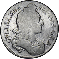 1696 Crown (Ex-Mount) - William III British Silver Coin