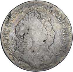 1691 Halfcrown - William & Mary British Silver Coin