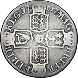1707 Halfcrown - Anne British Silver Coin
