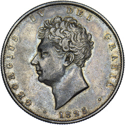 1825 Halfcrown - George IV British Silver Coin - Nice