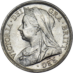 1900 Halfcrown - Victoria British Silver Coin - Superb