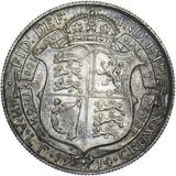 1914 Halfcrown - George V British Silver Coin - Very Nice