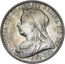 1900 Florin - Victoria British Silver Coin - Superb
