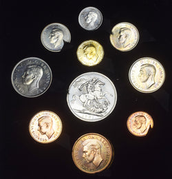 1951 Proof Set - George VI British Coins - Superb