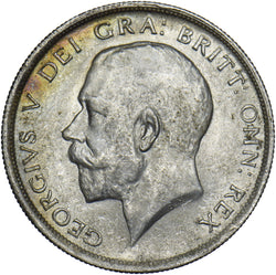 1918 Halfcrown - George V British Silver Coin - Very Nice