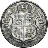 1926 Halfcrown - George V British Silver Coin - Nice