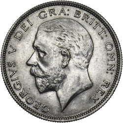 1928 Halfcrown - George V British Silver Coin - Very Nice
