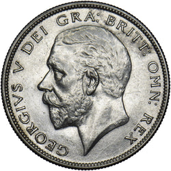 1929 Halfcrown - George V British Silver Coin - Very Nice