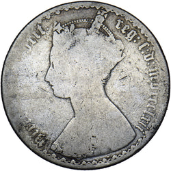 1862 Florin - Victoria British Silver Coin