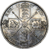 1887 Florin - Victoria British Silver Coin - Very Nice