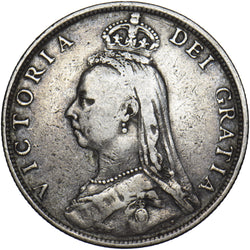 1889 Florin - Victoria British Silver Coin