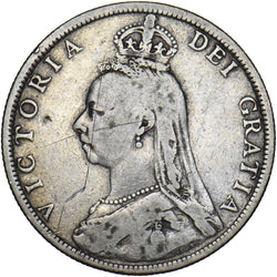 1892 Florin - Victoria British Silver Coin