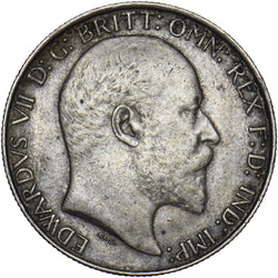 1903 Florin - Edward VII British Silver Coin - Nice