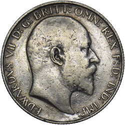 1906 Florin - Edward VII British Silver Coin