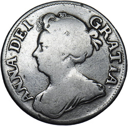 1709 Shilling - Anne British Silver Coin