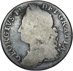 1747 Shilling - George II British Silver Coin