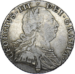 1787 Shilling - George III British Silver Coin