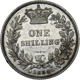 1834 Shilling - William IV British Silver Coin - Nice