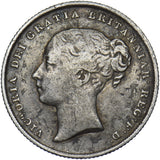 1839 Shilling - Victoria British Silver Coin