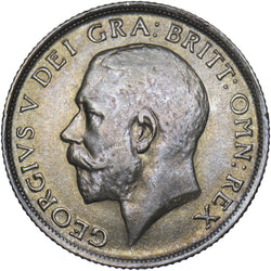 1911 Shilling - George V British Silver Coin - Nice