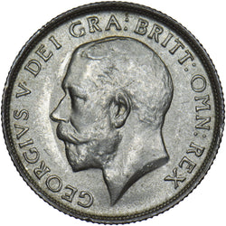 1912 Shilling - George V British Silver Coin - Very Nice