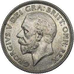 1928 Shilling - George V British Silver Coin - Very Nice
