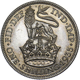 1935 Shilling - George V British Silver Coin - Superb