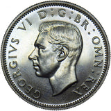 1950 Proof Scottish Shilling - George VI British  Coin - Superb