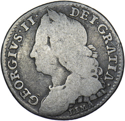 1746 Lima Sixpence - George II British Silver Coin