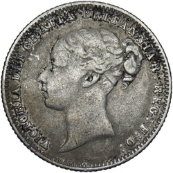 1878 Sixpence - Victoria British Silver Coin