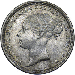 1883 Sixpence - Victoria British Silver Coin
