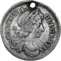 1678 Maundy Fourpence (8 Over 6) - Charles II British Silver Coin
