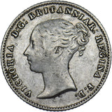 1838 Groat (Fourpence) - Victoria British Silver Coin