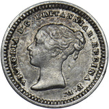 1843 Threehalfpence - Victoria British Silver Coin - Nice