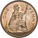 1937 Penny - George VI British Bronze Coin - Superb