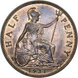 1931 Halfpenny - George V British Bronze Coin - Very Nice