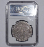 1679 Crown (NGC XF Details) - Charles II British Silver Coin - Nice